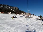 Colz - 4 places | Télésiège à pinces fixes