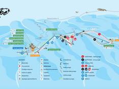 Plan des pistes Kope
