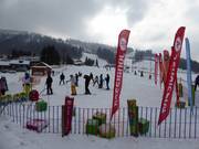 Piste pour enfants aux remontées d'entraînement à Czyrna