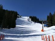 Piste et itinéraire de ski au télésiège Sunnegg