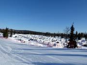Camping d'hiver directement au pied du domaine skiable de Ruka