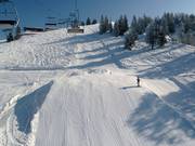 Le tremplin sur la Buchensteinwand