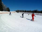 Aire d'entraînement Junior Ski Zirkus avec tapis roulants couverts