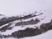 Vue sur le domaine skiable Chapelco