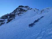 Pentes de poudreuse sous la Kanzelwand