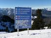 Imst (district): indications de directions sur les domaines skiables – Indications de directions Hochoetz – Oetz
