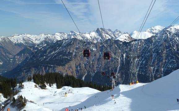 Skier près de Riezlern