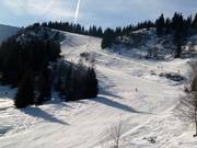Descentes au Pointe de la Turche à Les Gets