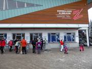 Zone de caisse soignée