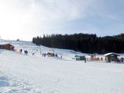 Vue sur la piste de ski d'Eschach
