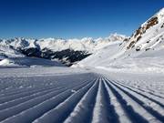 Piste fraîchement préparée à See