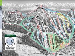 Plan des pistes Mount Washington
