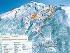 Plan des pistes Sainte-Foy-Tarentaise