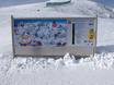 Val di Fassa: indications de directions sur les domaines skiables – Indications de directions Belvedere/Col Rodella/Ciampac/Buffaure – Canazei/Campitello/Alba/Pozza di Fassa