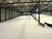 Vue sur la piste pour débutants