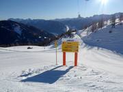 Signalisation sur les pistes