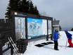 Québec: indications de directions sur les domaines skiables – Indications de directions Le Massif de Charlevoix