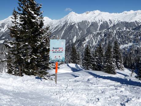 Massif du Verwall: Domaines skiables respectueux de l'environnement – Respect de l'environnement Silvretta Montafon
