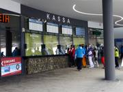 Zone de caisse moderne et bien entretenue à Leogang