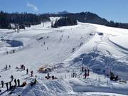 Pour les débutants : larges pentes à la Winklmoosalm