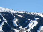 Vue sur les pistes du Voss Resort