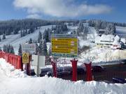 Aux intersections importantes, vous recevrez toutes les informations nécessaires.