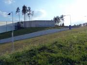 Vue sur la piste extérieure