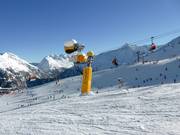 Canon à neige au Giggijoch