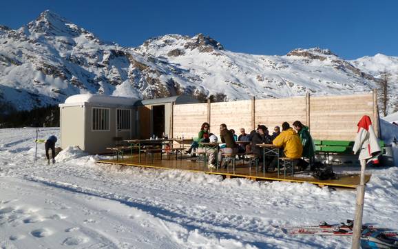 Chalets de restauration, restaurants de montagne  Val Bregaglia – Restaurants, chalets de restauration Aela – Maloja