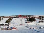 Vue sur Sälens Högfjällshotell