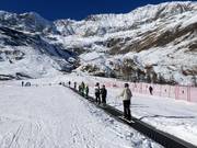 Tapis roulant 1 dans l’aire d’entraînement Murmi Snowpark