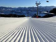 Piste parfaitement préparée à Bolsterlang