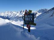 Black Ibex – la piste la plus raide d'Autriche avec une pente de 87,85 %