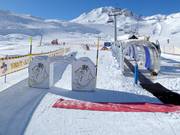 Petit espace enfants sur l'Alp Trida