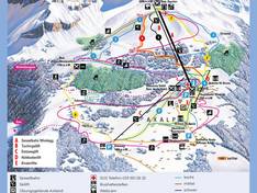 Plan des pistes Axalp ob Brienz