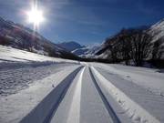 Piste de ski de fond à Andermatt