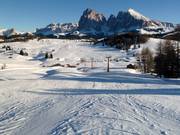 Piste au télésiège Sanon