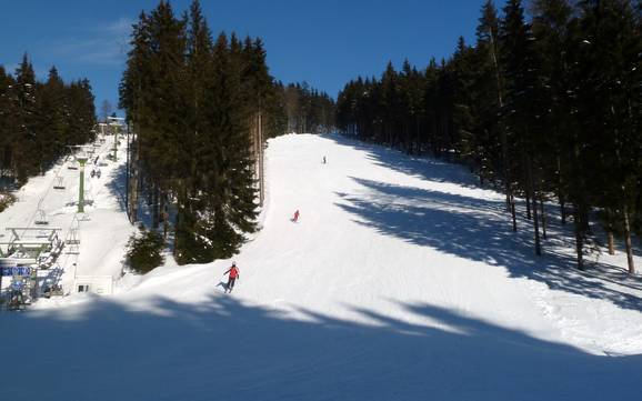 Domaines skiables pour skieurs confirmés et freeriders Karlovy Vary – Skieurs confirmés, freeriders Keilberg (Klínovec)