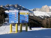 Signalisation claire à Ciampedie