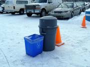 Des poubelles sont à votre disposition.