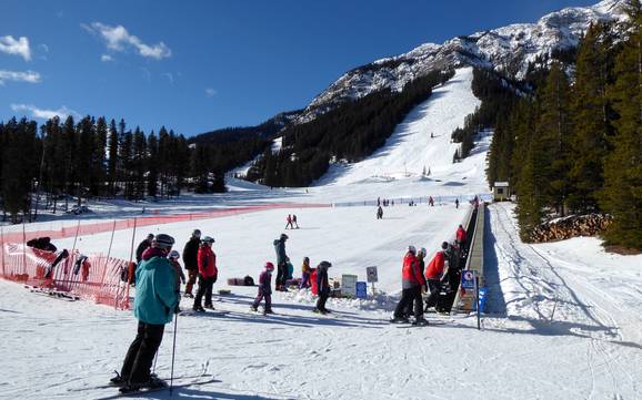 Stations de ski familiales Chaînon Sawback – Familles et enfants Mt. Norquay – Banff