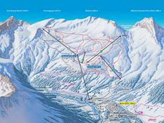 Plan des pistes Bosco Gurin – Grossalp