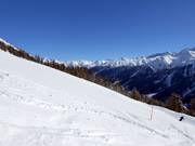 Piste intermédiaire au téléski de Fleschen