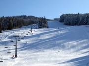 Descente vers la vallée au télésiège Grebenzenbahn