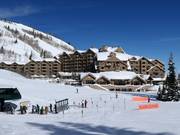 Montage Deer Valley directement sur la piste