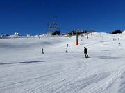 Préparation parfaite des pistes au télésiège Euro