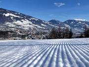 Très bonne préparation des pistes au Hochstein