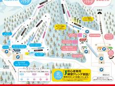 Plan des pistes Saku Ski Garden Parada