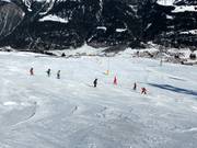 Cours de ski pour enfants à Savognin