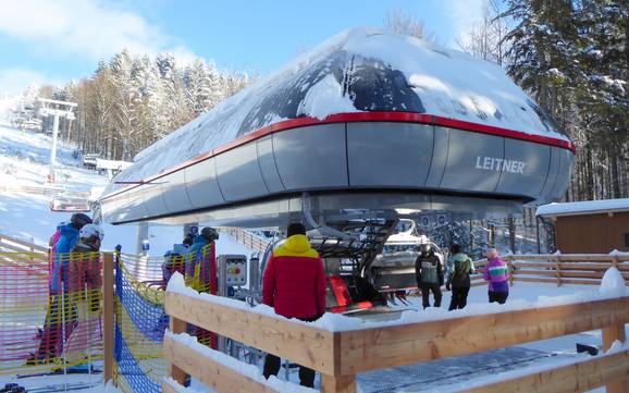 Freyung-Grafenau: amabilité du personnel dans les domaines skiables – Amabilité Mitterdorf – Almberg